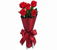 Букет 5 Красных роз Эдлесс Лав в Гирей