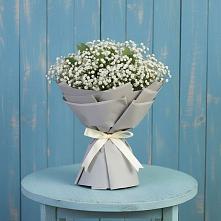 Букет цветов из:  Гипсофила в Гирей