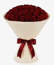 Букет 101 Бордовая роза Блэк Бакарра #REPLACE_PRED# Гирей