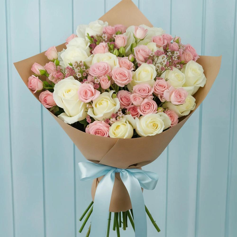 Букет цветов из: Розы в Гирей