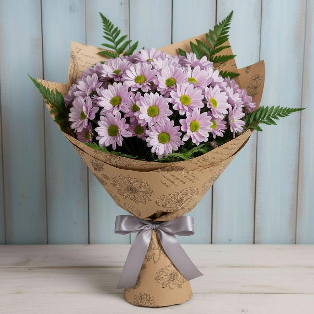Букет цветов из: Хризантемы в Гирей
