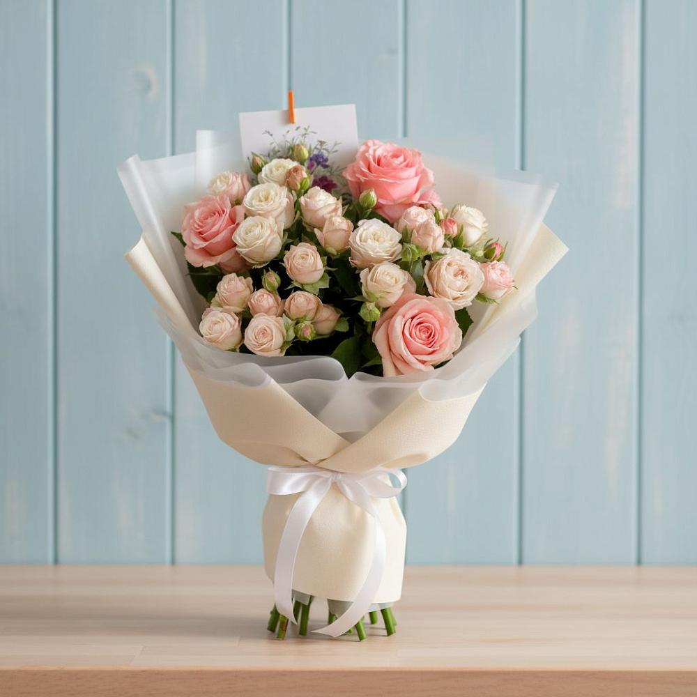 Букет цветов из: Розы в Гирей