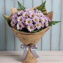 Букет цветов из:  Хризантемы в Гирей