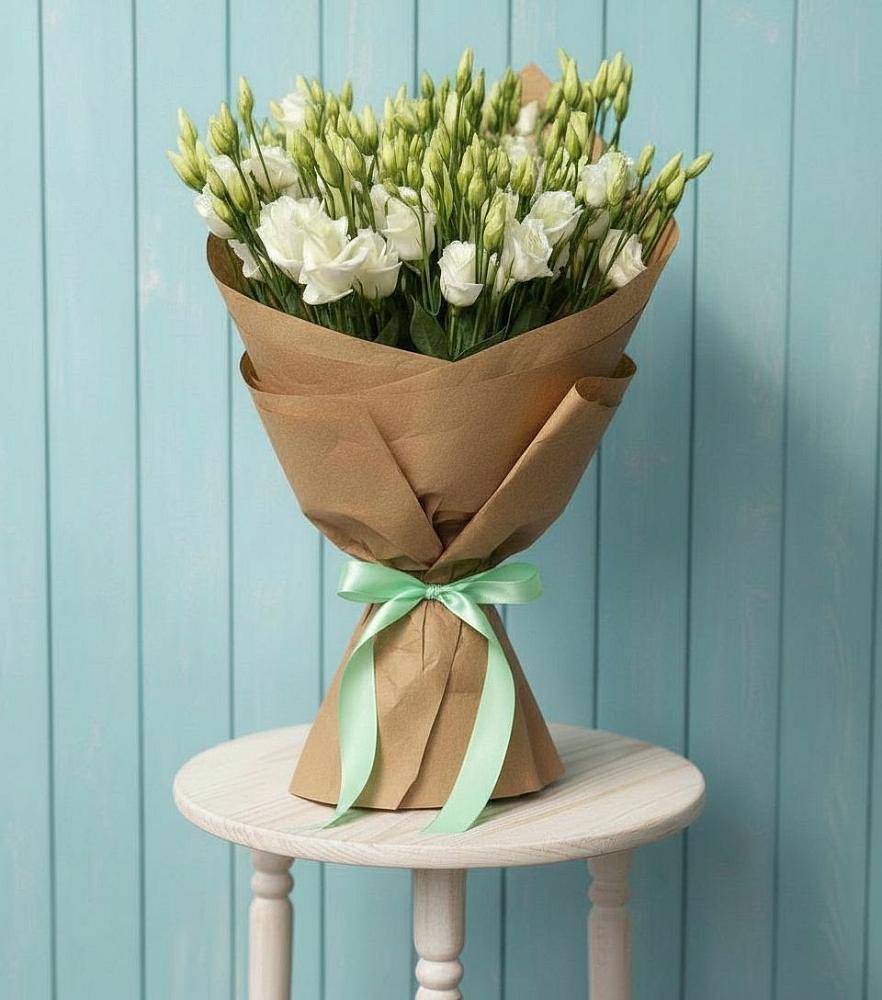 Букет цветов из: Лизиантусы в Гирей