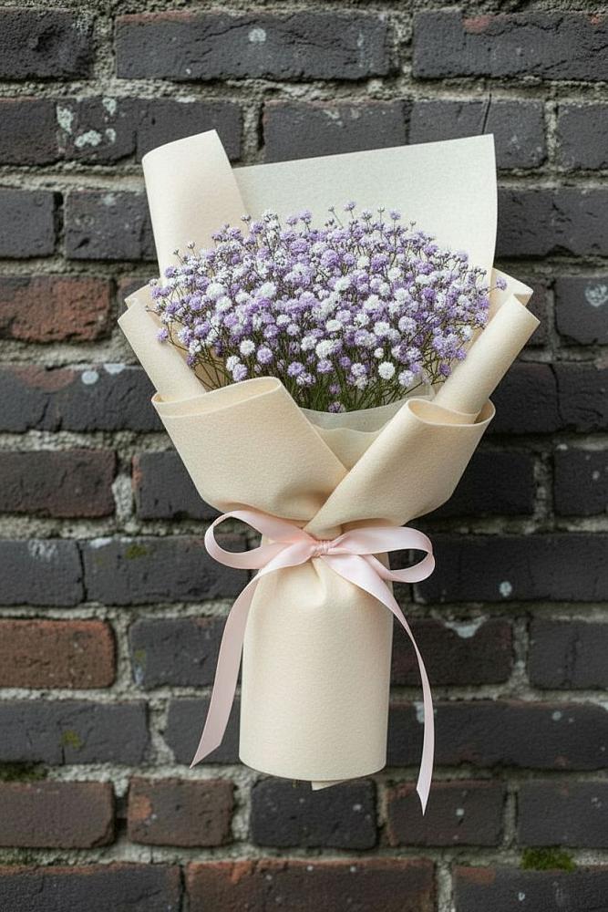 Букет цветов из: Гипсофила в Гирей