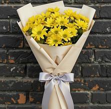 Букет цветов из:  Хризантемы в Гирей