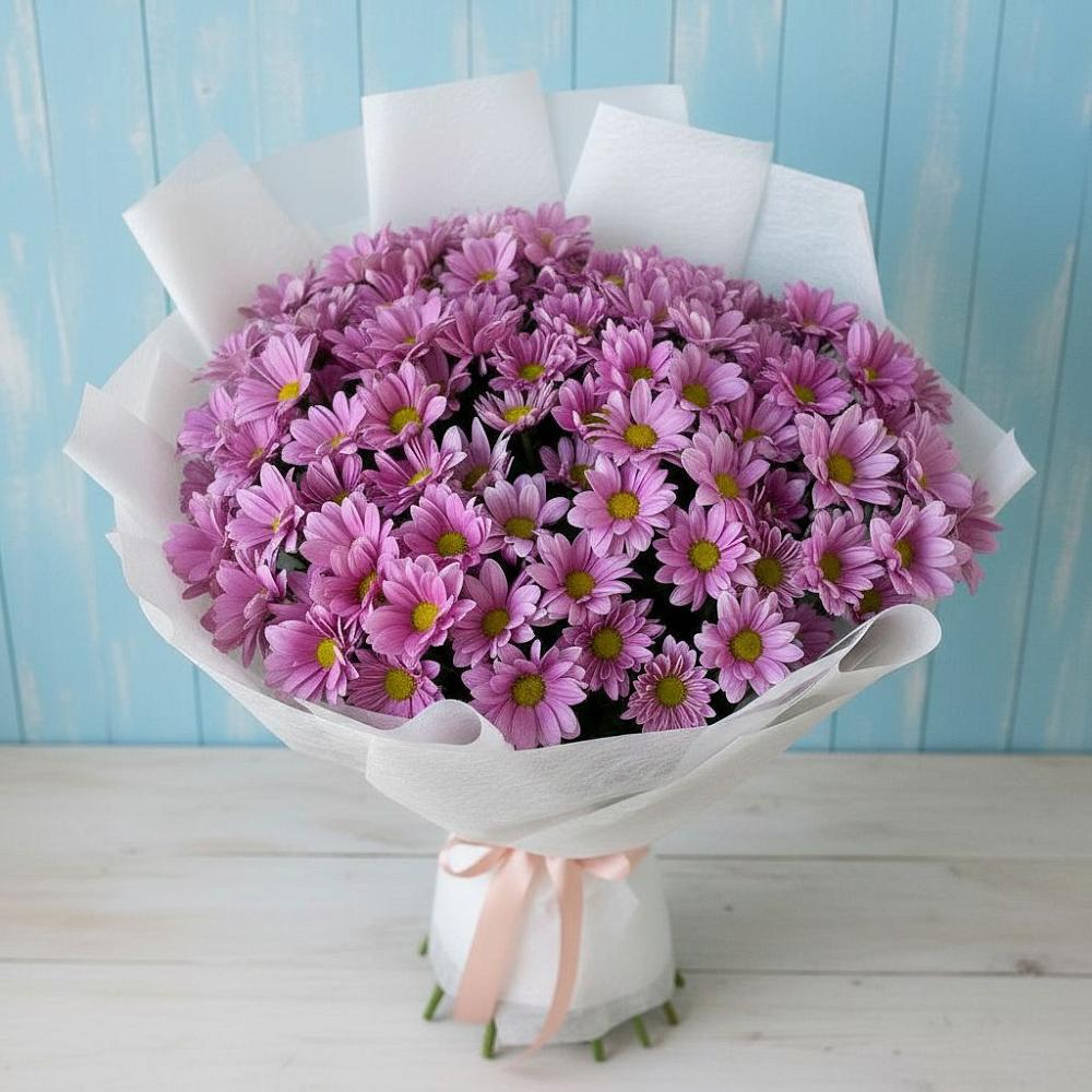 Букет цветов из: Хризантемы в Гирей