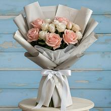 Букет цветов из:  Розы #REPLACE_PRED# Гирей