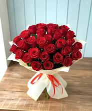 Букет 29 Красных роз в Гирей