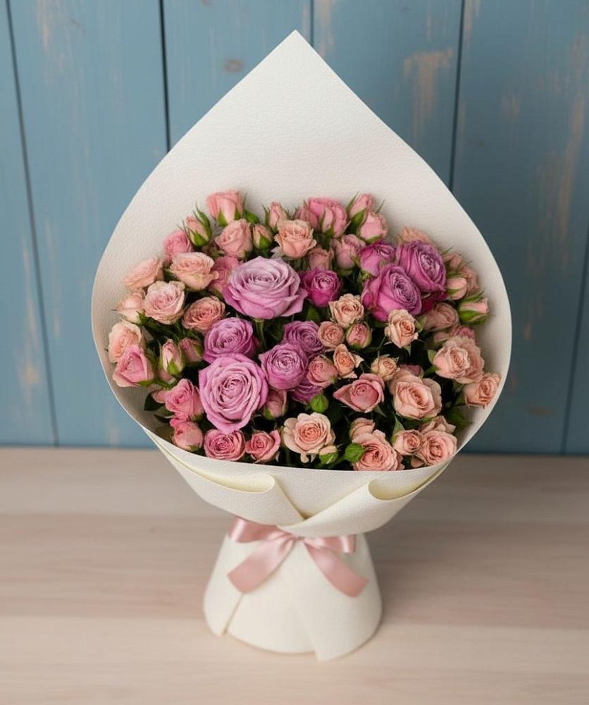 Букет цветов из: Розы в Гирей