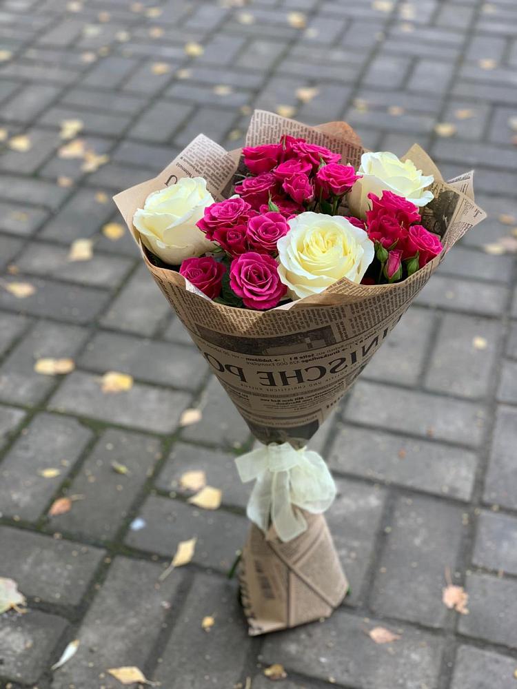 Букет цветов из: Розы в Гирей