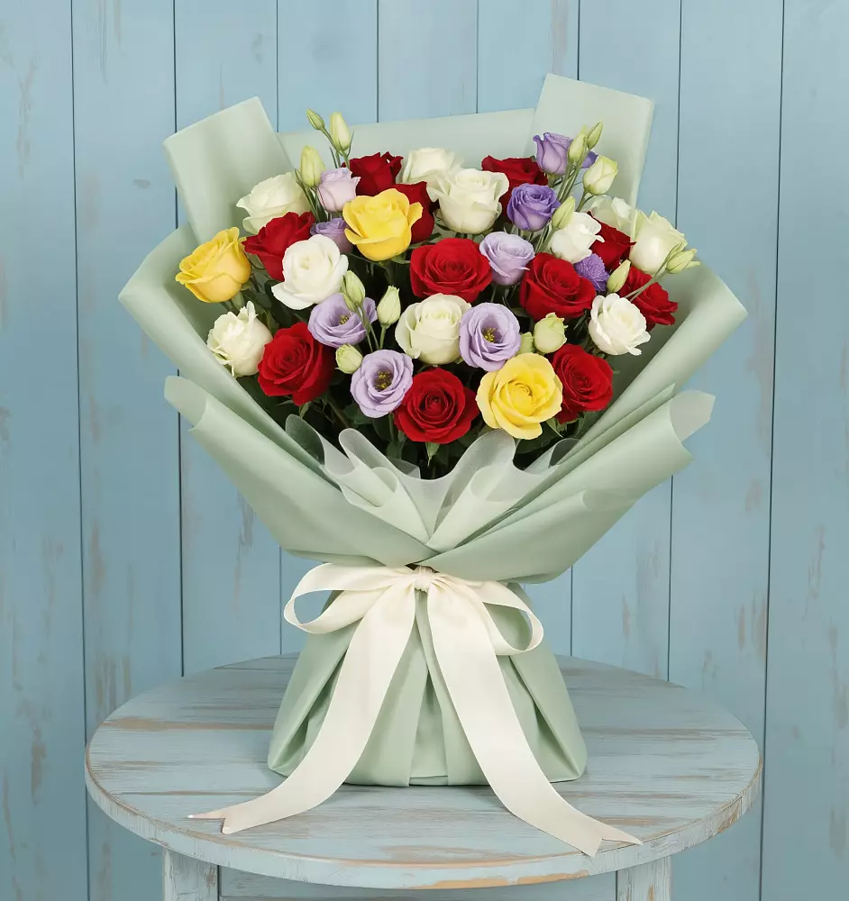 Букет цветов из: Розы в Гирей